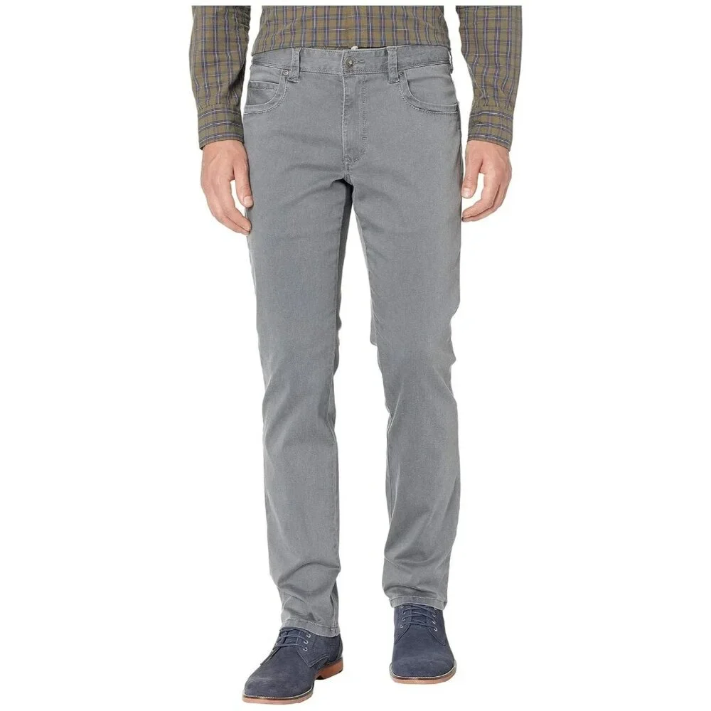 Tommy Bahama Men's 32W x 34L Fog Grey Boracay Five-Pocket Stretch Chino Pant - Picture 1 of 12